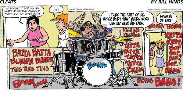 Cleats - Sunday September 21, 2008 Comic Strip