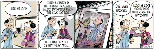 Baldo on Monday September 14, 2015 Comic Strip