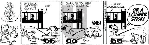 Over the Hedge on Friday May 1, 1998 Comic Strip