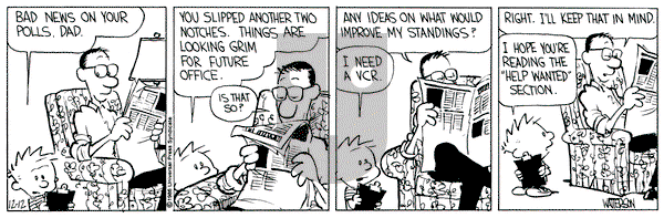 Calvin and Hobbes on Friday December 12, 1986 Comic Strip