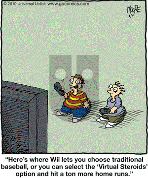 In the Bleachers on Wednesday August 4, 2010 Comic Strip