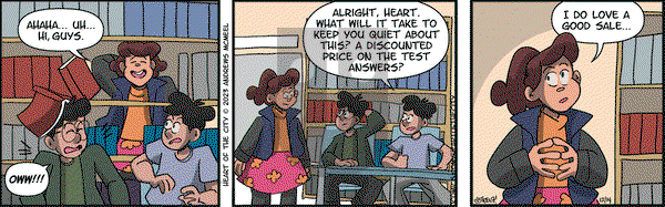 Heart of the City - Thursday December 14, 2023 Comic Strip