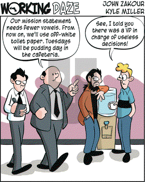Working Daze on Tuesday September 9, 2003 Comic Strip