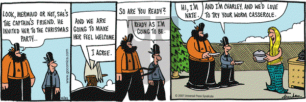 Overboard on Saturday December 22, 2007 Comic Strip