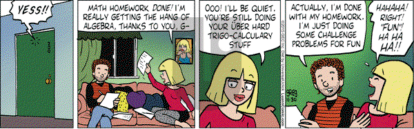 Luann on Monday November 30, 2015 Comic Strip