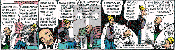 Mutt & Jeff on Saturday April 5, 2025 Comic Strip
