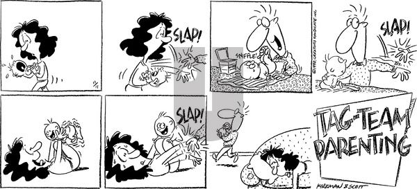 Baby Blues on Sunday November 11, 1990 Comic Strip