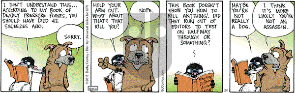 Get Fuzzy on Friday February 1, 2013 Comic Strip