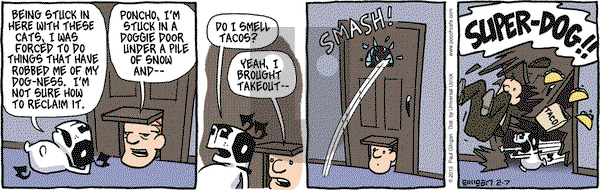 Pooch Cafe on Thursday February 7, 2013 Comic Strip