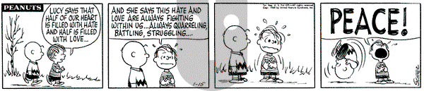 Peanuts on Friday January 15, 1960 Comic Strip
