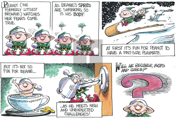 Beanie the Brownie on Friday December 13, 2019 Comic Strip