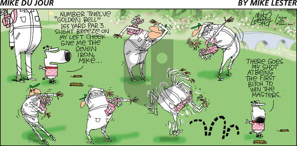 Mike du Jour - Sunday April 9, 2017 Comic Strip