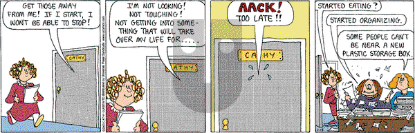 Cathy Classics on Monday January 13, 2003 Comic Strip