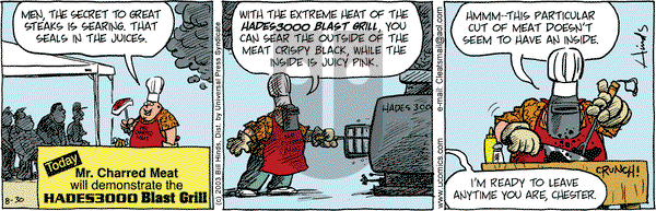 Cleats on Saturday August 30, 2003 Comic Strip