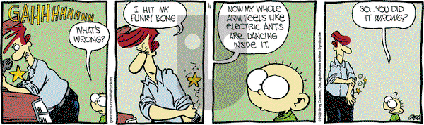 The Buckets on Wednesday May 21, 2025 Comic Strip