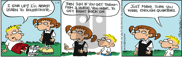 Soup to Nutz - Old on Wednesday March 18, 2009 Comic Strip