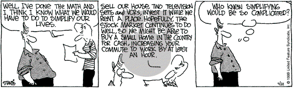 The Buckets on Wednesday September 22, 1999 Comic Strip