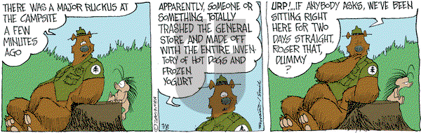 The Grizzwells on Wednesday July 8, 2009 Comic Strip