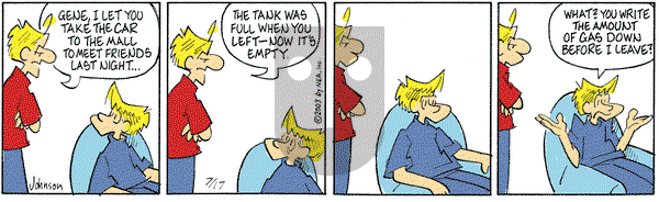 Arlo and Janis on Thursday July 17, 2003 Comic Strip