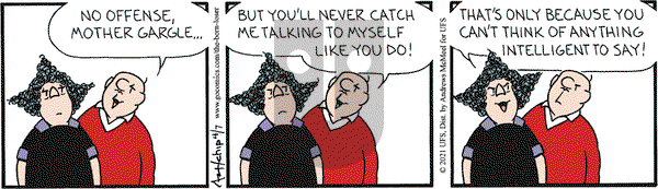 The Born Loser on Wednesday April 7, 2021 Comic Strip
