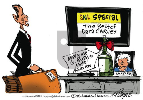 Henry Payne on Sunday December 2, 2018 Comic Strip