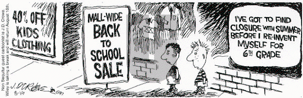 Non Sequitur on Friday August 15, 1997 Comic Strip