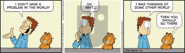 Garfield on Thursday January 10, 2019 Comic Strip