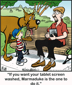 Marmaduke on Monday July 18, 2016 Comic Strip