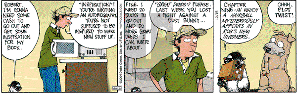 Get Fuzzy on Wednesday December 15, 2004 Comic Strip