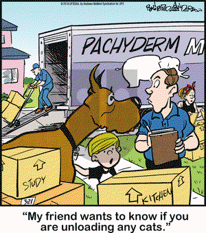 Marmaduke on Wednesday March 21, 2018 Comic Strip