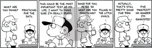 FoxTrot on Monday January 19, 2004 Comic Strip