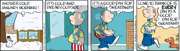 Drabble on Saturday January 22, 2011 Comic Strip
