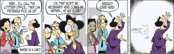 Baldo on Monday January 11, 2010 Comic Strip