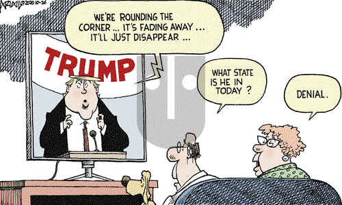 Robert Ariail on Monday October 26, 2020 Comic Strip
