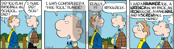 Drabble on Friday April 6, 2012 Comic Strip