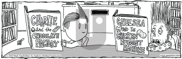 Lio on Friday April 20, 2018 Comic Strip