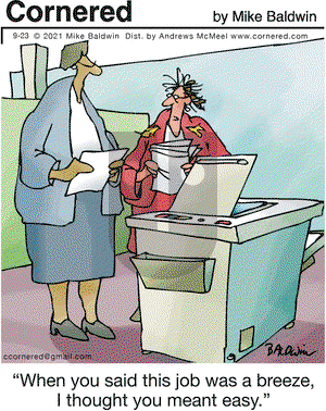 Cornered on Thursday September 23, 2021 Comic Strip