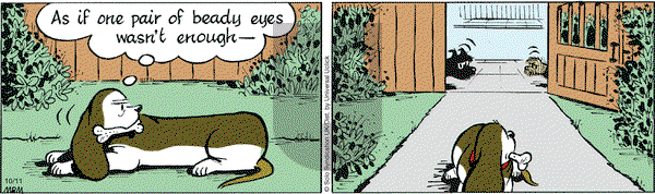 Fred Basset on Tuesday October 11, 2016 Comic Strip