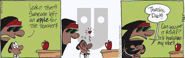 The Knight Life on Saturday October 14, 2017 Comic Strip