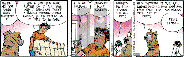 Get Fuzzy on Saturday February 16, 2013 Comic Strip