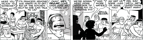 Alley Oop on Monday June 1, 1998 Comic Strip