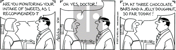 The Born Loser on Friday March 30, 2007 Comic Strip
