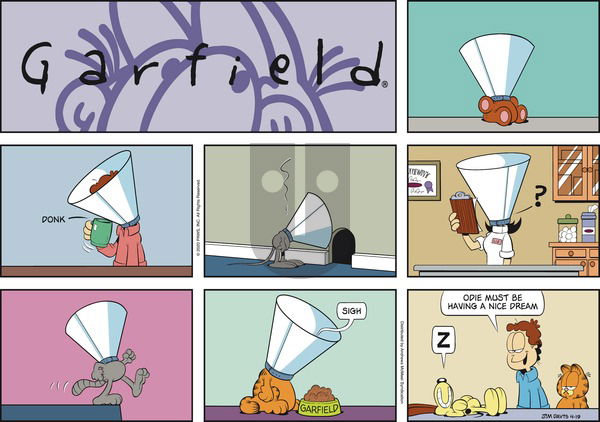 Garfield on Sunday April 19, 2020 Comic Strip