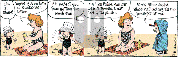Cul de Sac on Tuesday August 15, 2017 Comic Strip