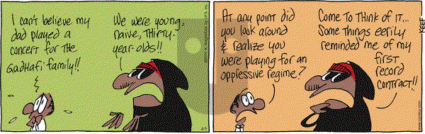 The Knight Life on Tuesday April 5, 2011 Comic Strip
