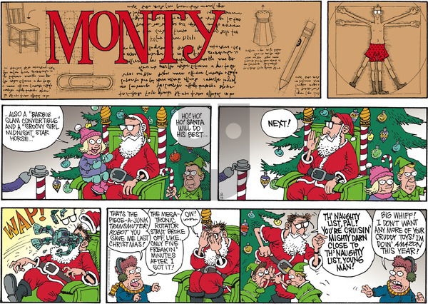 Monty on Sunday December 16, 2012 Comic Strip