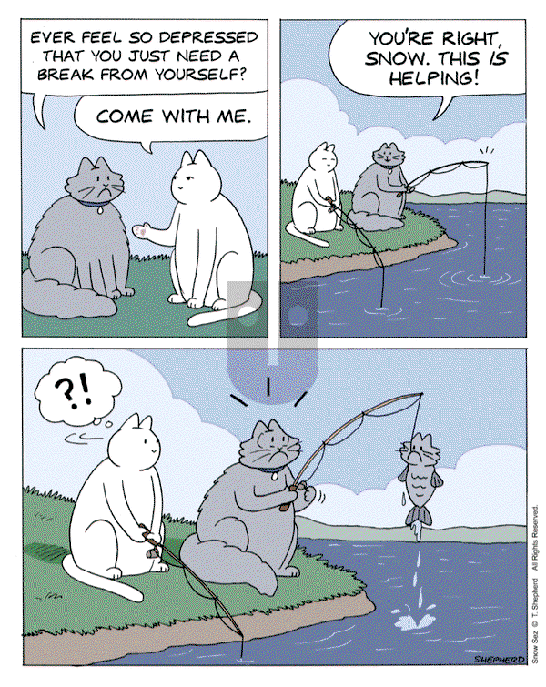 Snow Sez on Monday September 1, 2025 Comic Strip