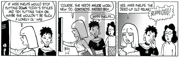 Luann on Thursday March 4, 2004 Comic Strip