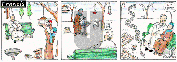 Francis - Thursday March 5, 2020 Comic Strip
