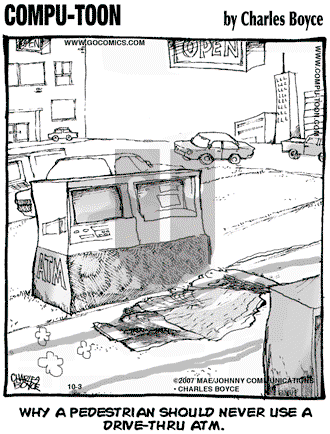 Compu-toon on Wednesday October 3, 2007 Comic Strip